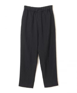 【別注】:colon / ツイル ストライプ イージースラックス