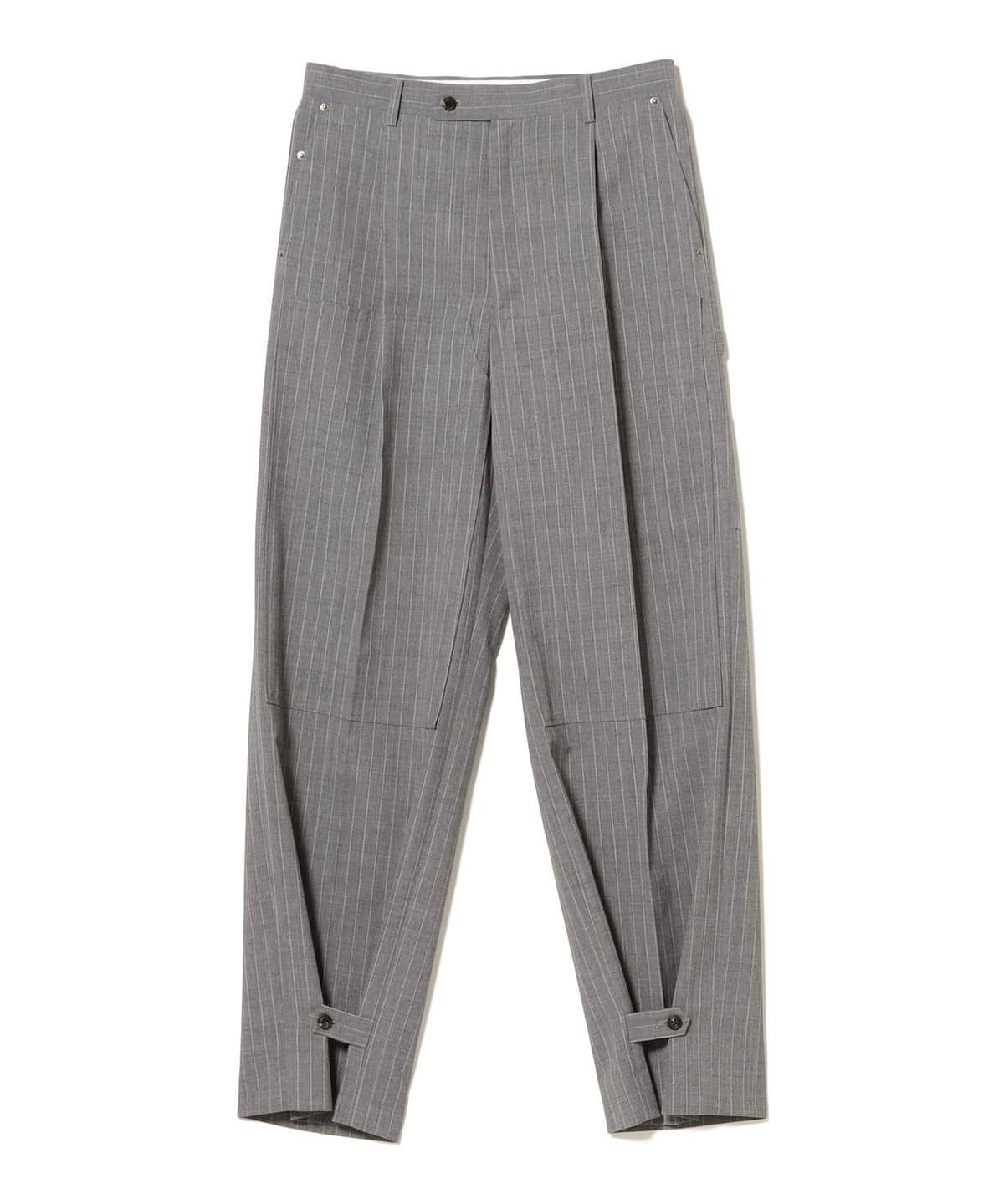 インターナショナルギャラリー ビームス　ピンストライプ　スラックス　フランス製 International Gallery BEAMS（インターナショナルギャラリー ビームス