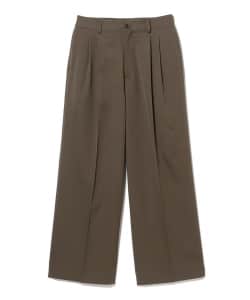 ssstein / ウールギャバジン ロングワイド トラウザー ST.1422