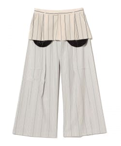 MARINA YEE / TWIN レイヤード トラウザー