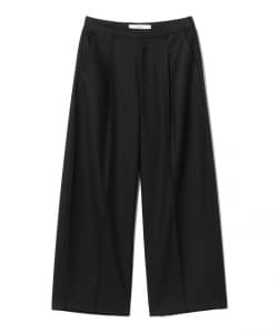 Sefr / PLEATED WIDE TROUSER ウールミックス ワイド トラウザー