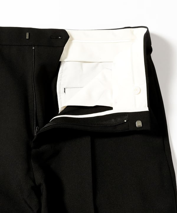 VALAADO / BAG ウールミックス ツイル バギー スラックス