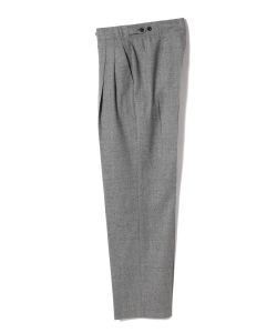 ▲Editions M.R / ハイウエスト プリーツパンツ