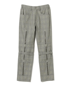 ▲TA CA Si / グレンチェック ボンテージパンツ