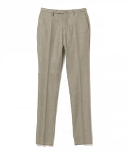 INCOTEX / ウールフランネル ノープリーツスラックス