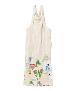 MASU × International Gallery BEAMS / 別注 パッチワーク フレンチサロペット