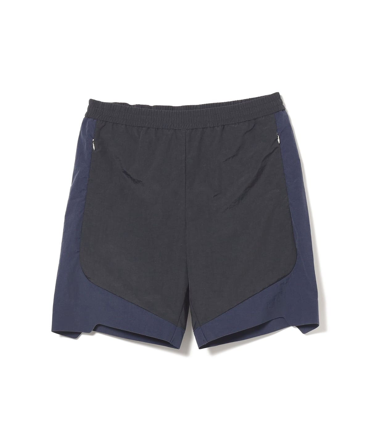 _J. L-A. L_ / レーザーカット ナイロンショーツ パンツ MEN BLACK/DARK BLUE S _J. L-A. L_ / レーザーカット ナイロンショーツ パンツ MEN BLACK/DARK BLUE S
