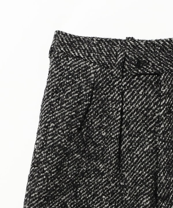 m's braque / ウールナイロン クロップド パンツ