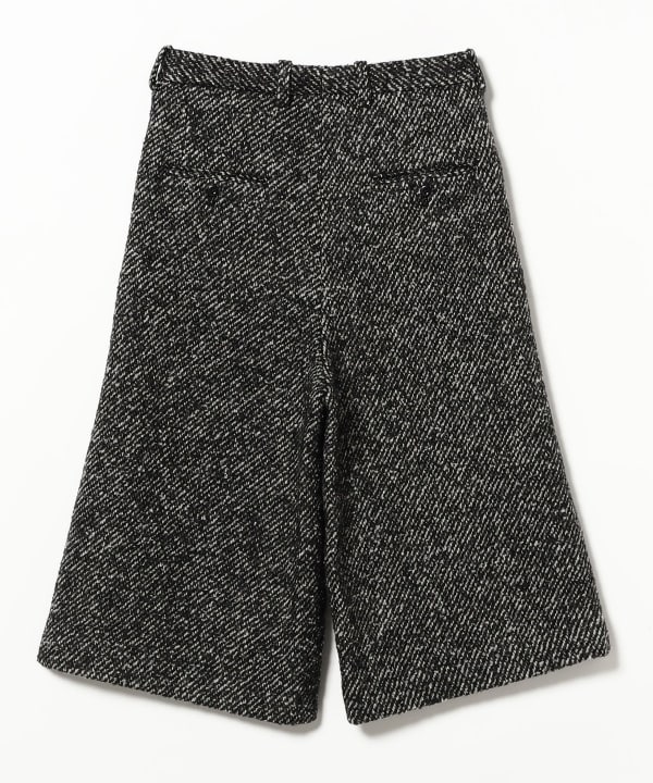 m's braque / ウールナイロン クロップド パンツ