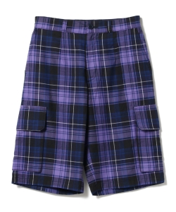 ▲TA CA Si / チェック カーゴショーツ