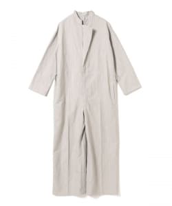 m's braque / アシンメトリー ワンサイドラペル ジャンプスーツ