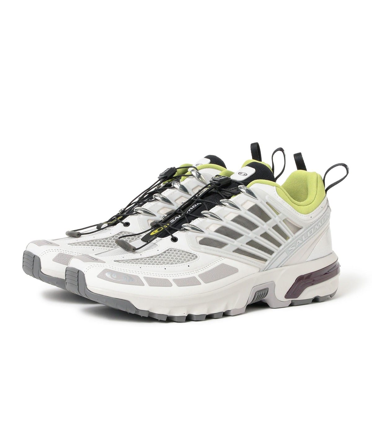 SALOMON ADVANCED サロモン アドヴァンスド / ACS PRO シューズ MEN LunarRock/Plum. P/DK. CITR 28 SALOMON ADVANCED サロモン アドヴァンスド / ACS PRO シューズ MEN LunarRock/Plum. P/DK. CITR 28