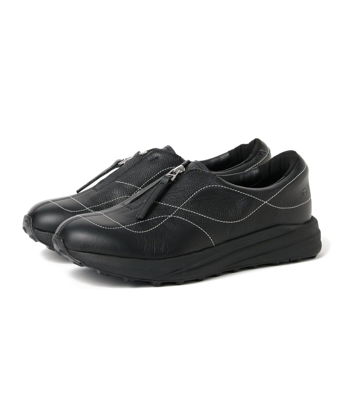 OAO / SUNLIGHT CORE レザー スニーカー シューズ MEN BLKxWHT 26.5 OAO / SUNLIGHT CORE レザー スニーカー シューズ MEN BLKxWHT 26.5