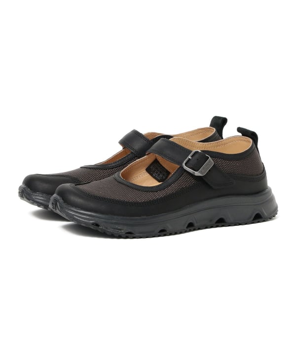SALOMON ADVANCED / RX MARIE JEANNE ALPINE ECHOES 高級感のあるレザー、バックパックのようなテクニカルメッシュ
