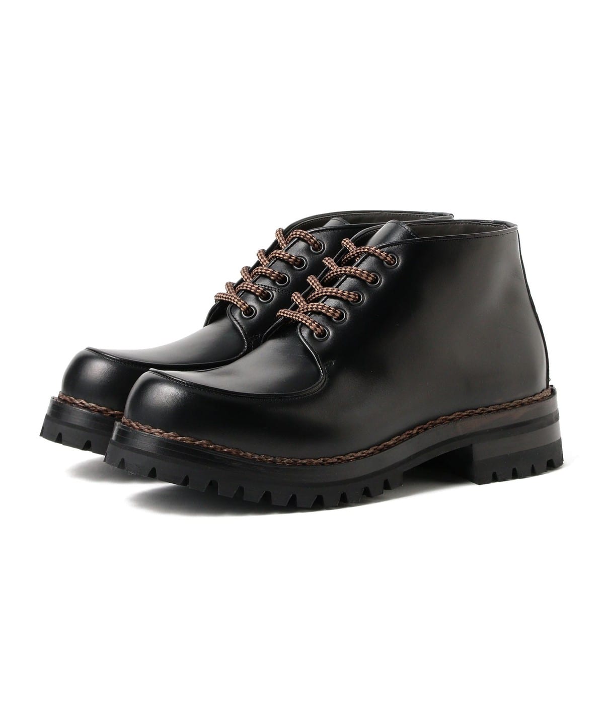 F. LLI Giacometti / パイピング ブーツ シューズ MEN BLACK EU41