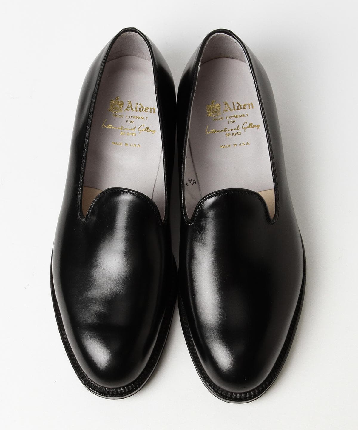 25.5ほぼ新品 ALDEN BEAMS別注 ビームスオールデン スリッポン