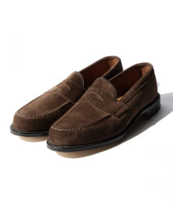 ▲ALDEN × International Gallery BEAMS / 別注 カーフスエード ペニーローファー
