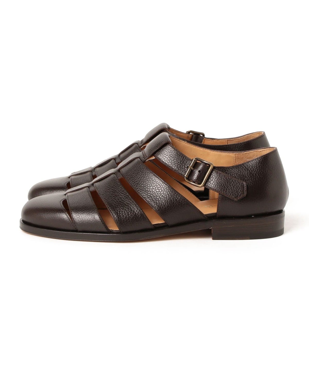 F. LLI. GIACOMETTI フラテッリジャコメッティ / スコッチレザー グルカシューズ シューズ MEN D. BROWN EU42 F. LLI. GIACOMETTI フラテッリジャコメッティ / スコッチレザー グルカシューズ シューズ MEN D. BROWN EU42