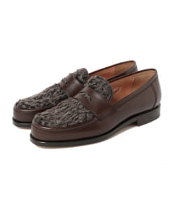 F.LLI.GIACOMETTI / LUIGINO アストラカン コンビネーションローファー