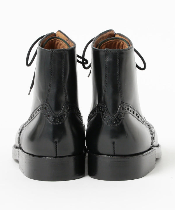 International Gallery Beams インターナショナルギャラリー ビームス Heinrich Dinkelacker 別注 Rio コードバン フルブローグ ブーツ シューズ ブーツ ブーティ 通販 Beams