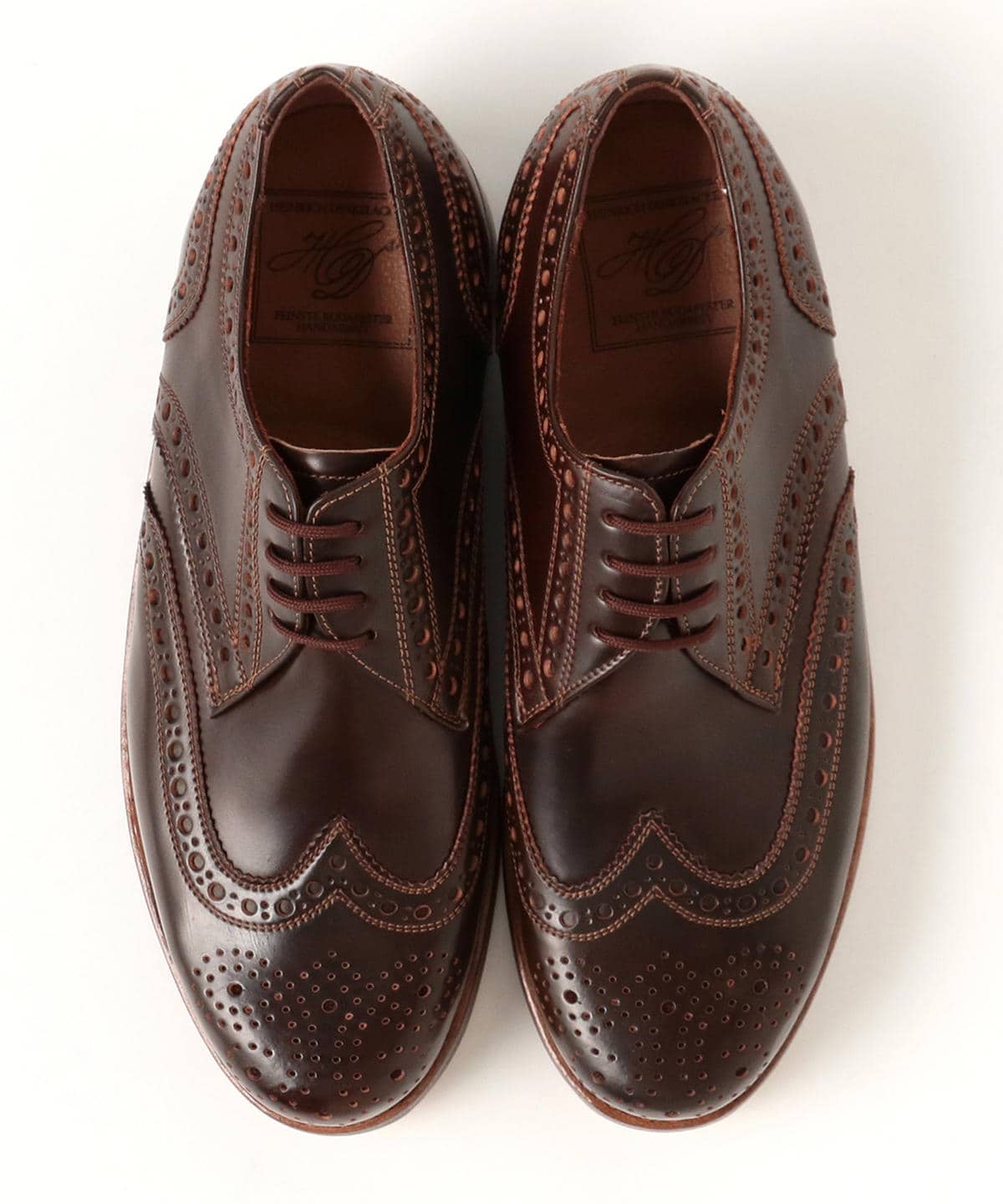 International Gallery Beams インターナショナルギャラリー ビームス Heinrich Dinkelacker Rio コードバン フルブローグシューズ シューズ ドレスシューズ 通販 Beams