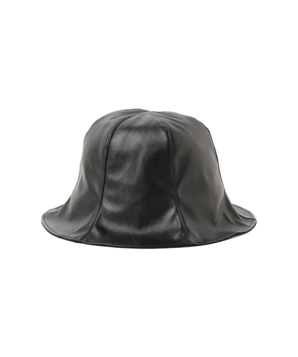 International Gallery Beams インターナショナルギャラリー ビームス Quattrocchi シンセティックレザー チューリップハット 帽子 ハット 通販 Beams
