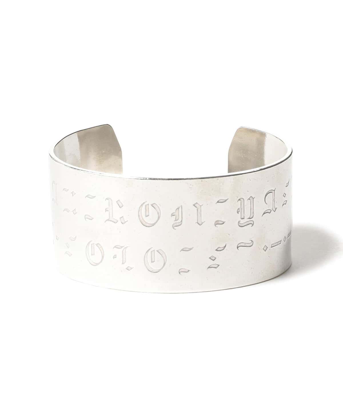TAKAHIROMIYASHITATheSoloist. タカヒロミヤシタザソロイスト / モールスコード バングル アクセサリー MEN SILVER ONE SIZE TAKAHIROMIYASHITATheSoloist. タカヒロミヤシタザソロイスト / モールスコード バングル アクセサリー MEN SILVER ONE SIZE