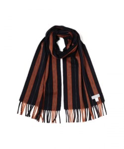 Joshua Ellis / ラップストライプ カシミヤストール A 30×180