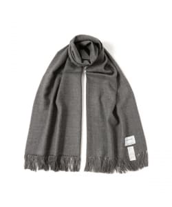 THE INOUE BROTHERS / アルパカ ノンブラッシュ ツイストフリンジ ストール 70x200