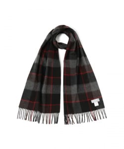 Joshua Ellis / カシミヤ プレイドチェック マフラー① 30x180