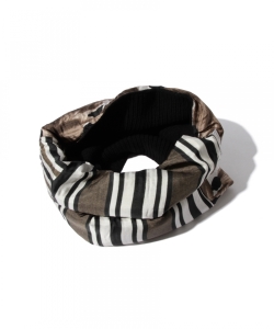 ▲PIERRE LOUIS MASCIA / プリントニットスヌード