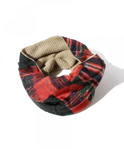 ▲PIERRE LOUIS MASCIA / 別注プリント ニットスヌード