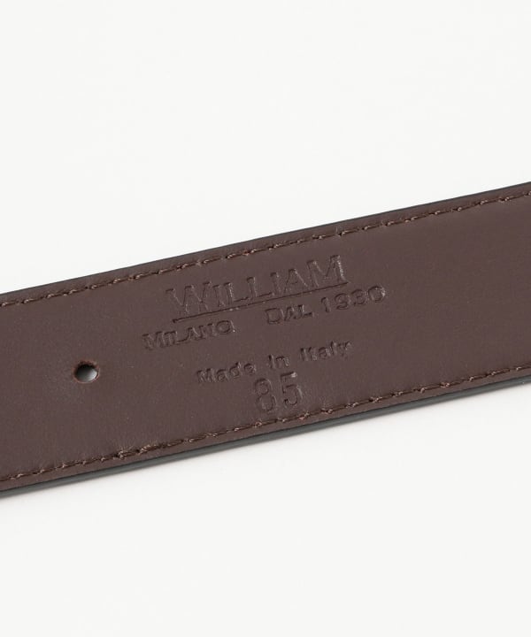 インターナショナルギャラリービームス　　WILLIAM レザーベルト ブラウン International Gallery BEAMS International Gallery BEAMS WILLIAM