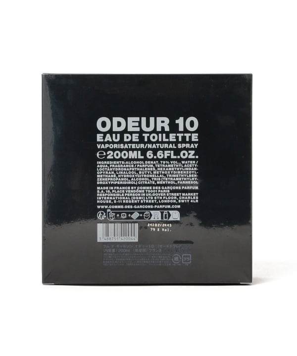 COMME des GARCONS PARFUMS / ODEUR 10 オードトワレ 200ML