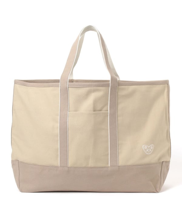 Valiese / Easy Bag Large コットン キャンバス トート バッグ 使い込むことで味わいのある自然な風合に