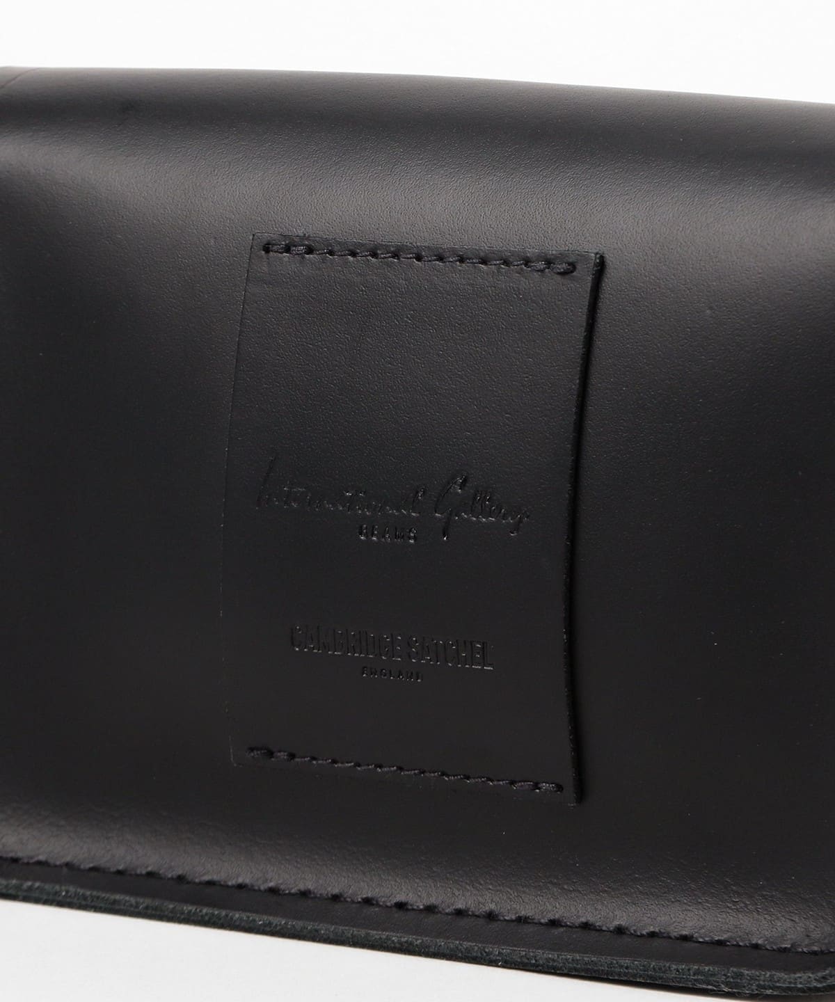 極美品 伊製 インターナショナルギャラリービームス パンチングレザー M 茶 International Gallery BEAMS（インターナショナルギャラリー ビームス