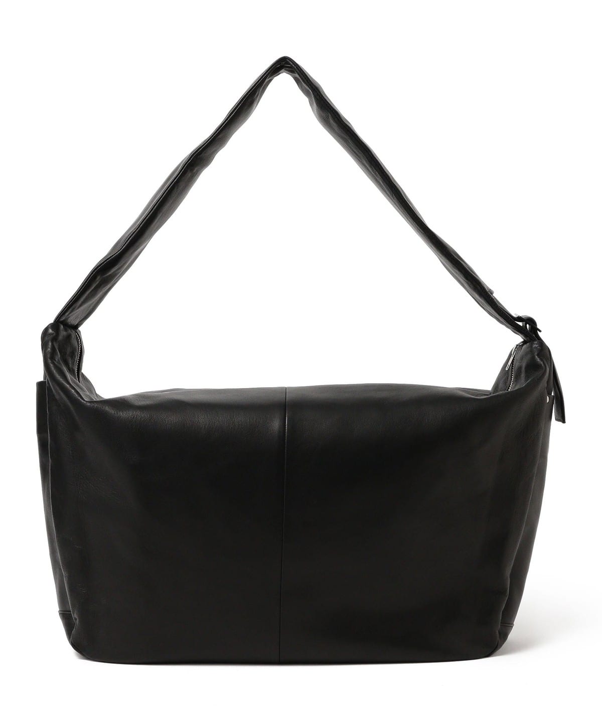 ssstein / シャーリングハンドル レザー ショルダーバッグ ST.1333 バッグ MEN BLACK ONE SIZE ssstein / シャーリングハンドル レザー ショルダーバッグ ST.1333 バッグ MEN BLACK ONE SIZE