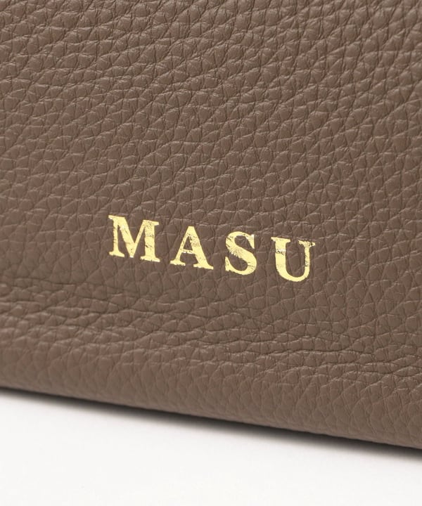 MASU / レザー トリュフ デイリー バッグ イタリア産のカウレザー