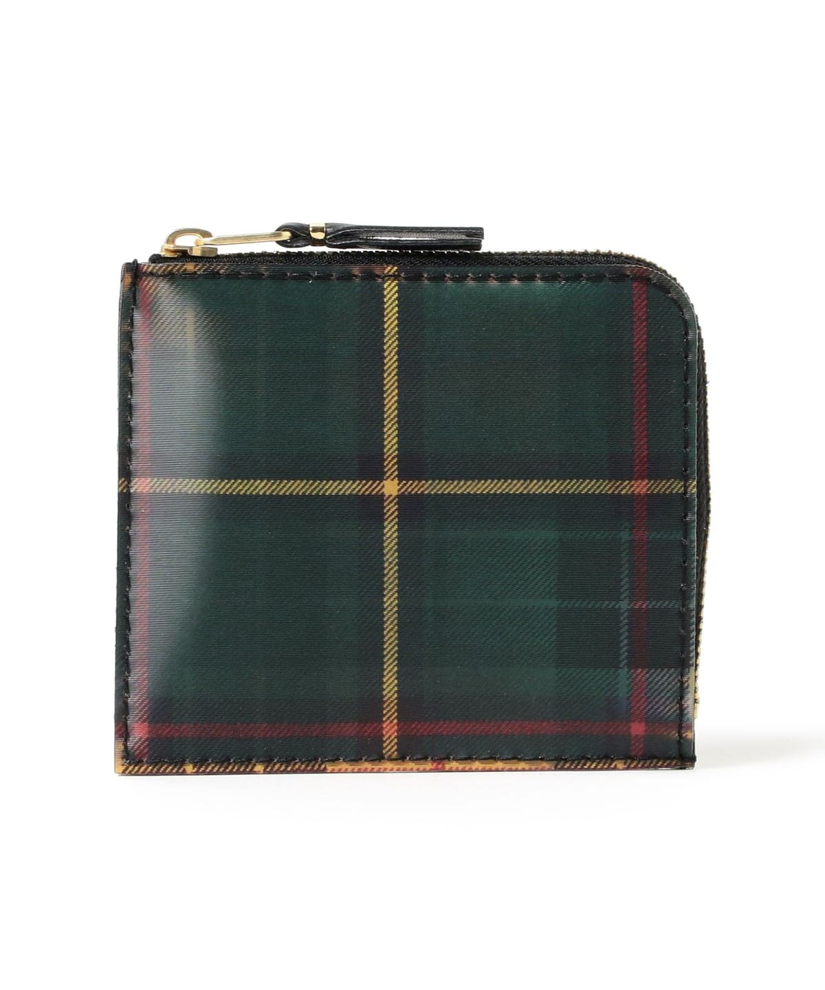 Comme des garcons tartan patchwork wallet sale