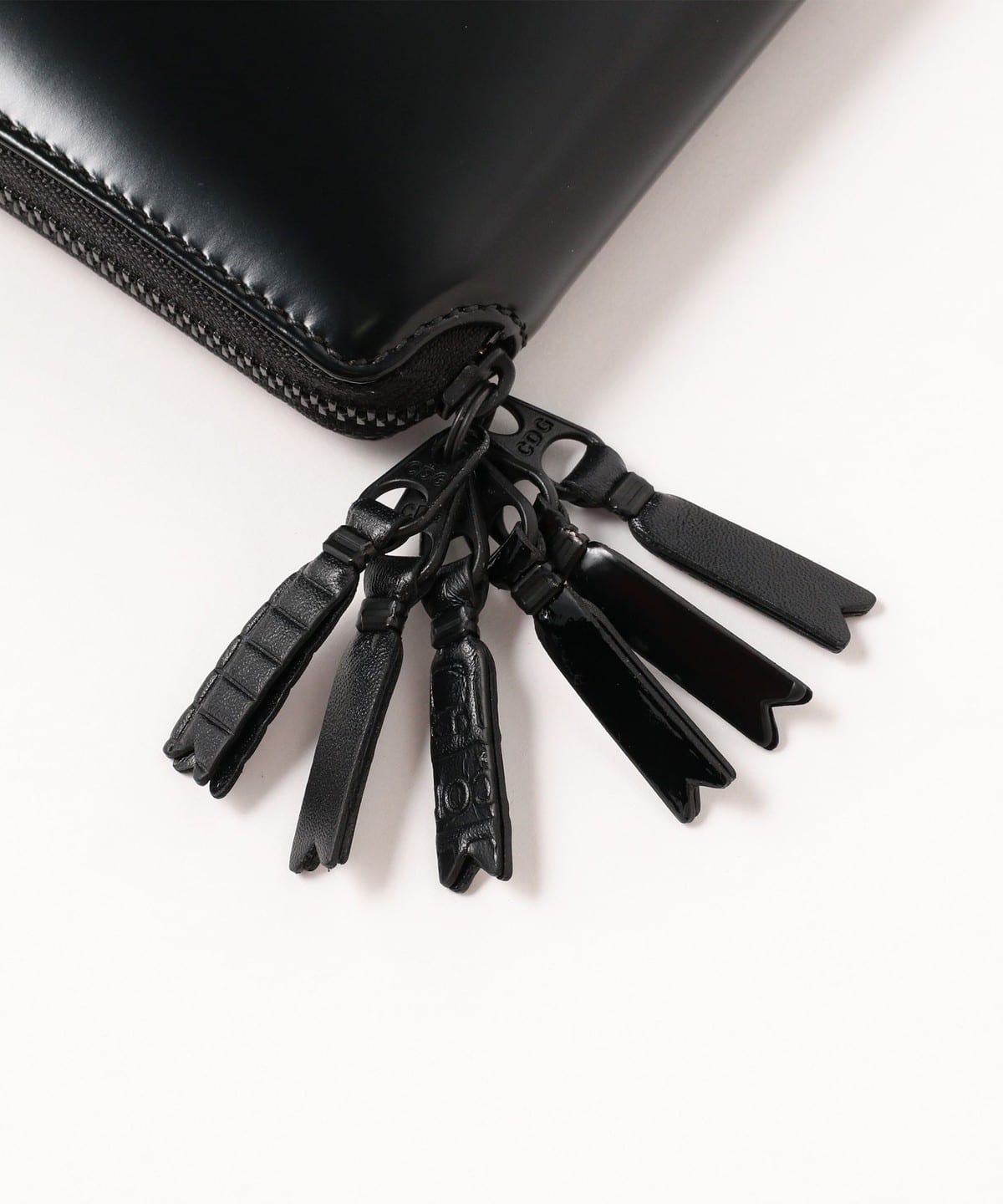 小物 Wallet COMME des GARCONS ZIPPER MEDLEY Comme Des Garçons Wallet Zipper Medley 財布 | ブラック