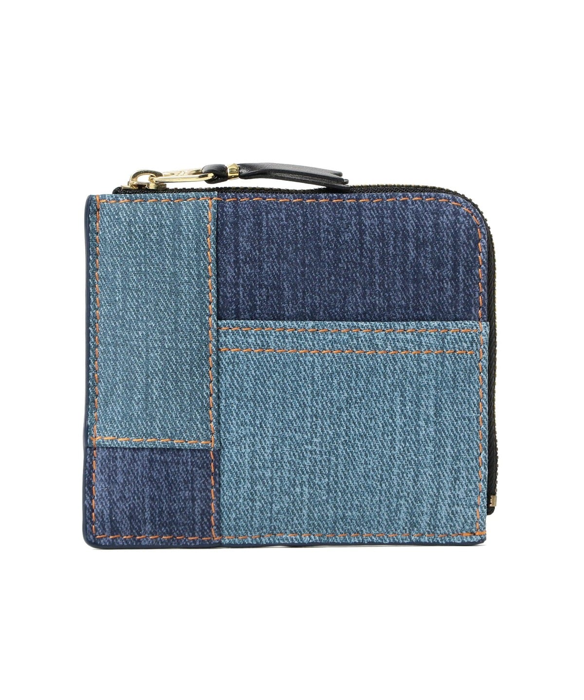 Wallet COMME des GARCONS �E�H���b�g �R�� �f �M�����\�� / DENIM POCKET �v�����g L�W�b�v �E�H���b�g ���z�E���� MEN INDIGO ONE SIZE