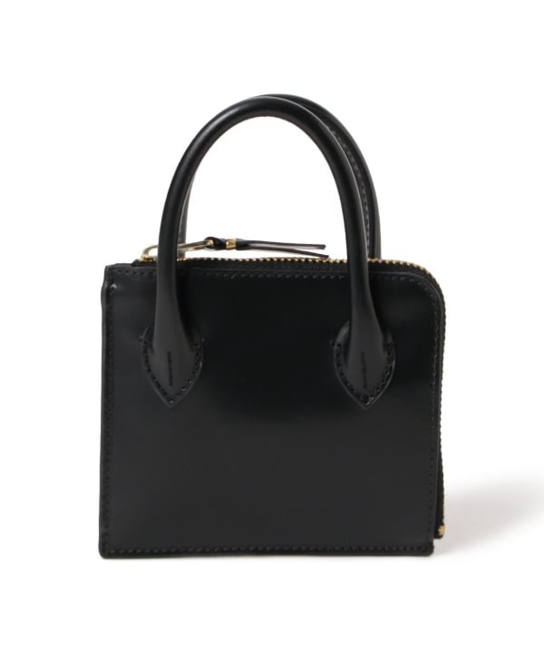 Wallet COMME des GARCONS / HANDELS Lジップ ウォレット ベーシックデザインにハンドルをプラス