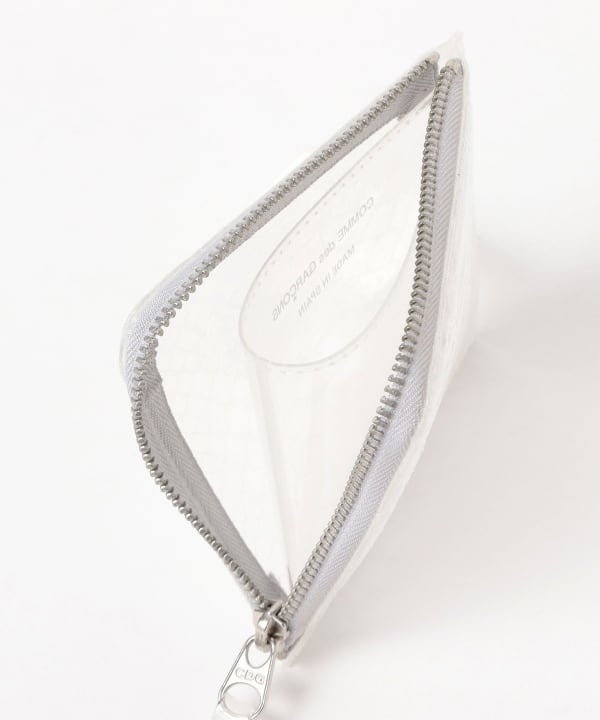 Wallet COMME des GARCONS / SNAKE TRANSPARENT Lジップ ウォレット