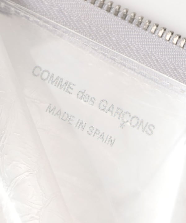 Wallet COMME des GARCONS / SNAKE TRANSPARENT Lジップ ウォレット