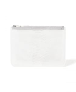 Wallet COMME des GARCONS / SNAKE TRANSPARENT ラージ ジップポーチ