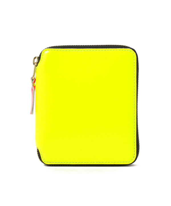 Comme des garcons clearance super fluo zip wallet