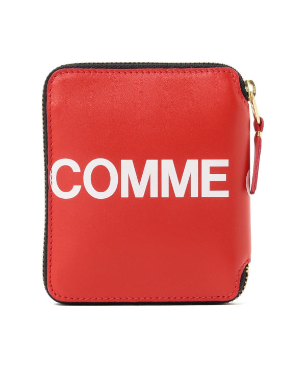 Comme Des Garcons Wallet Huge Logo Red www.krzysztofbialy.com