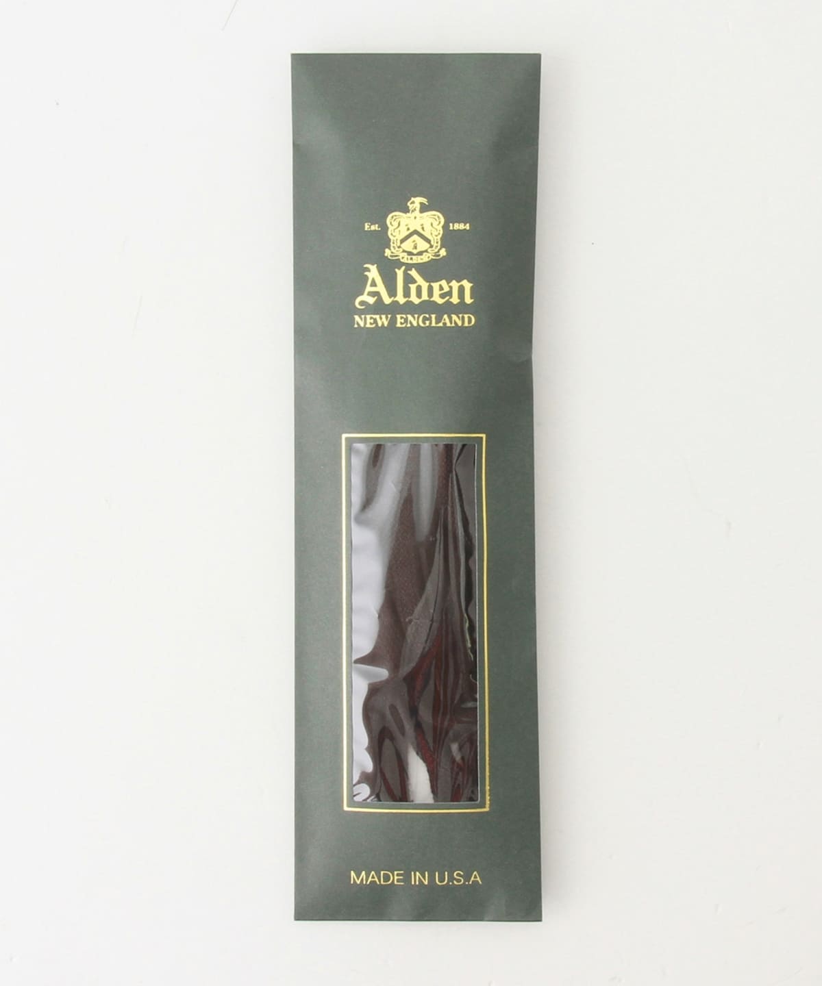ALDEN オールデン / 9ホール コットンシューレース シューズ MEN BLACK ONE SIZE ALDEN オールデン / 9ホール コットンシューレース シューズ MEN BLACK ONE SIZE