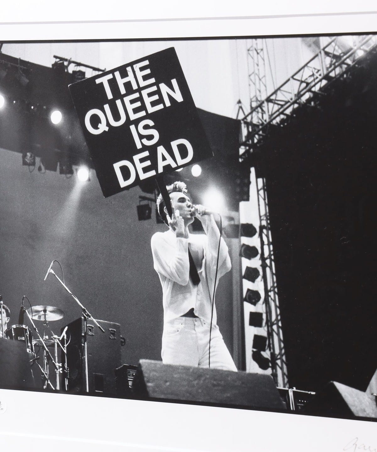 年末のプロモーション特価！ モリッシー Morrissey （Morrissey サイン入り写真と証明書 ミュージシャン
