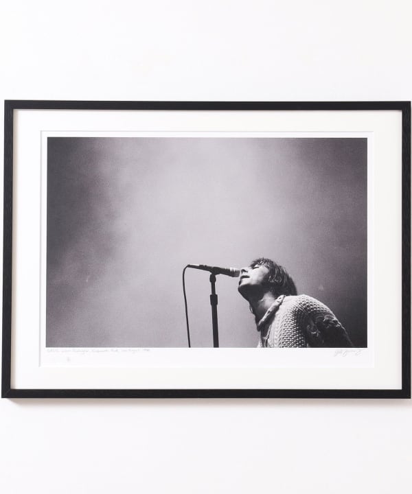 rockarchive / OASIS Liam Gallagher Photo by Jill Furmanovsky A2サイズ OA086JF